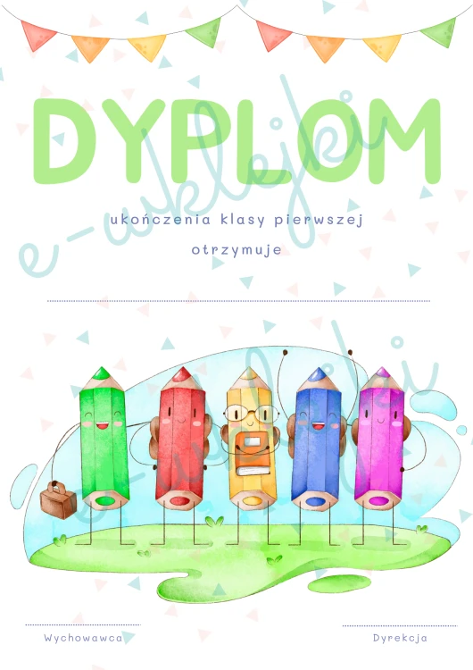 Dyplom i wklejka do książki bez personalizacji - zestaw nr 15.png