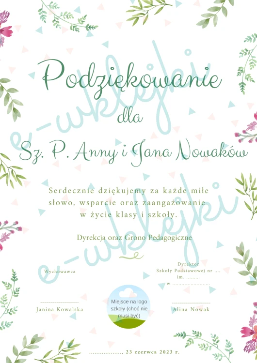 Podziękowanie - zestaw nr 2.png