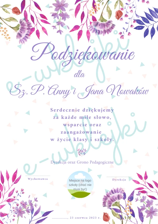 Podziękowanie - zestaw nr 6.png