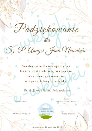 Podziękowanie - zestaw nr 8.png
